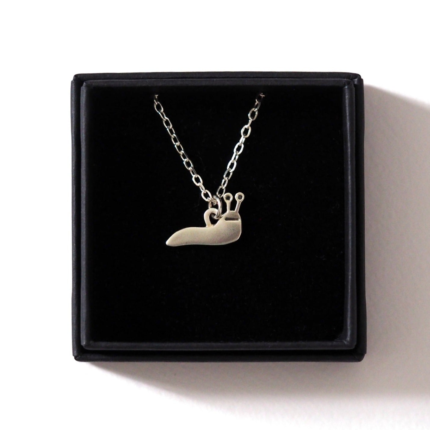 Sluggy Necklace - Recycled Sterling Silver