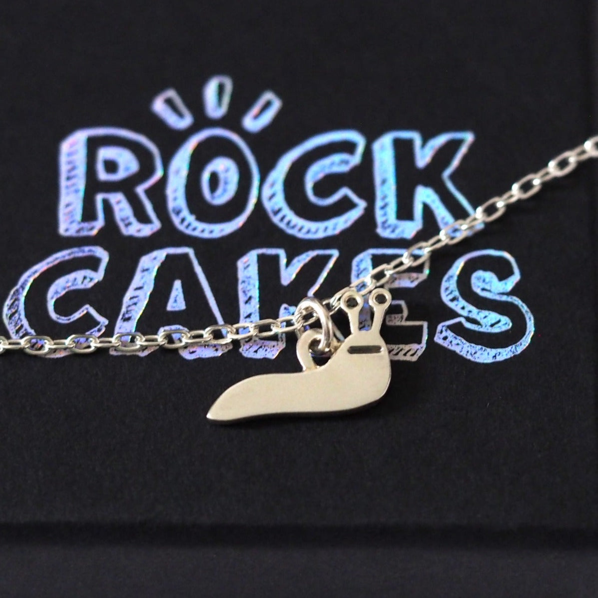 Sluggy Necklace - Recycled Sterling Silver