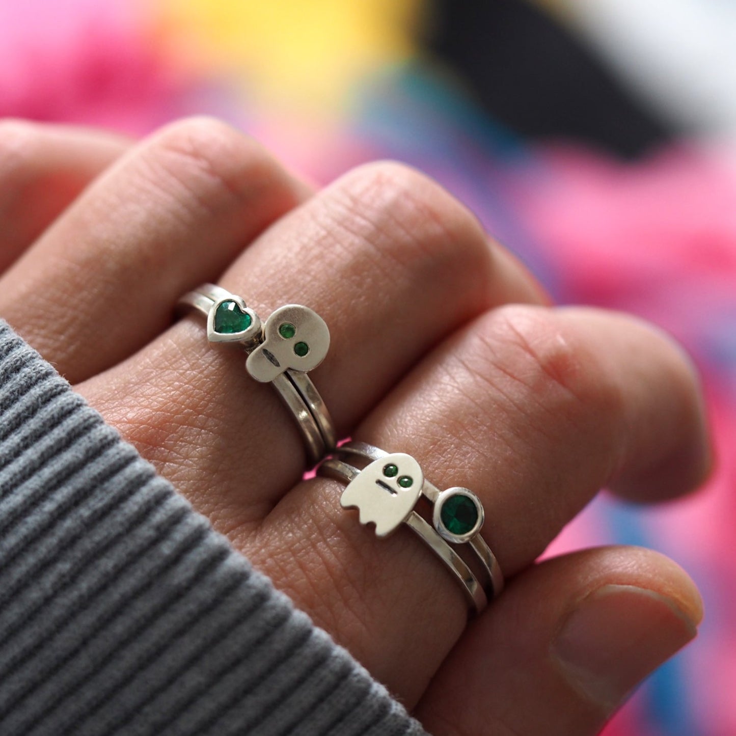 Skull Ring Dinky