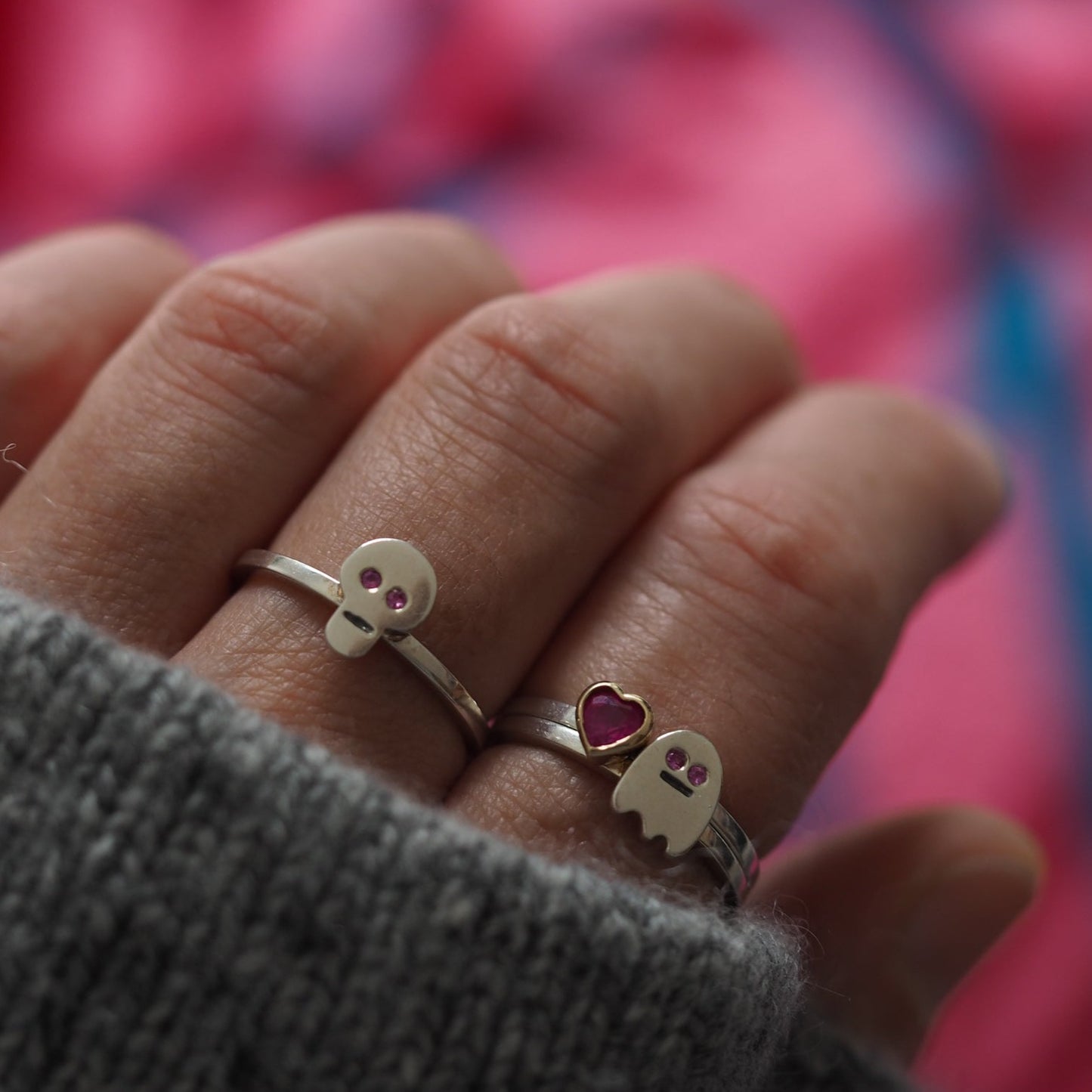 Skull Ring Dinky