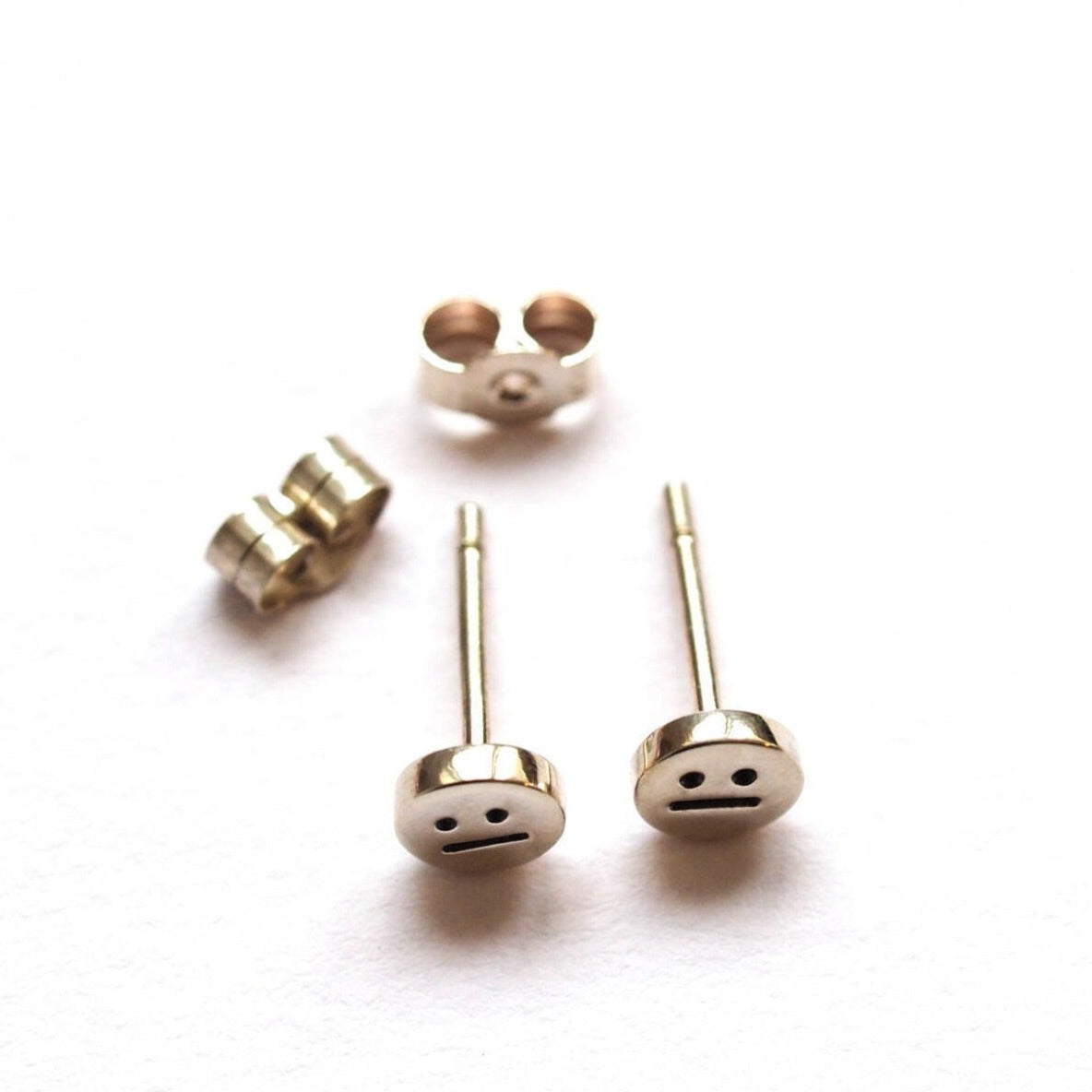 Face Stud Earrings