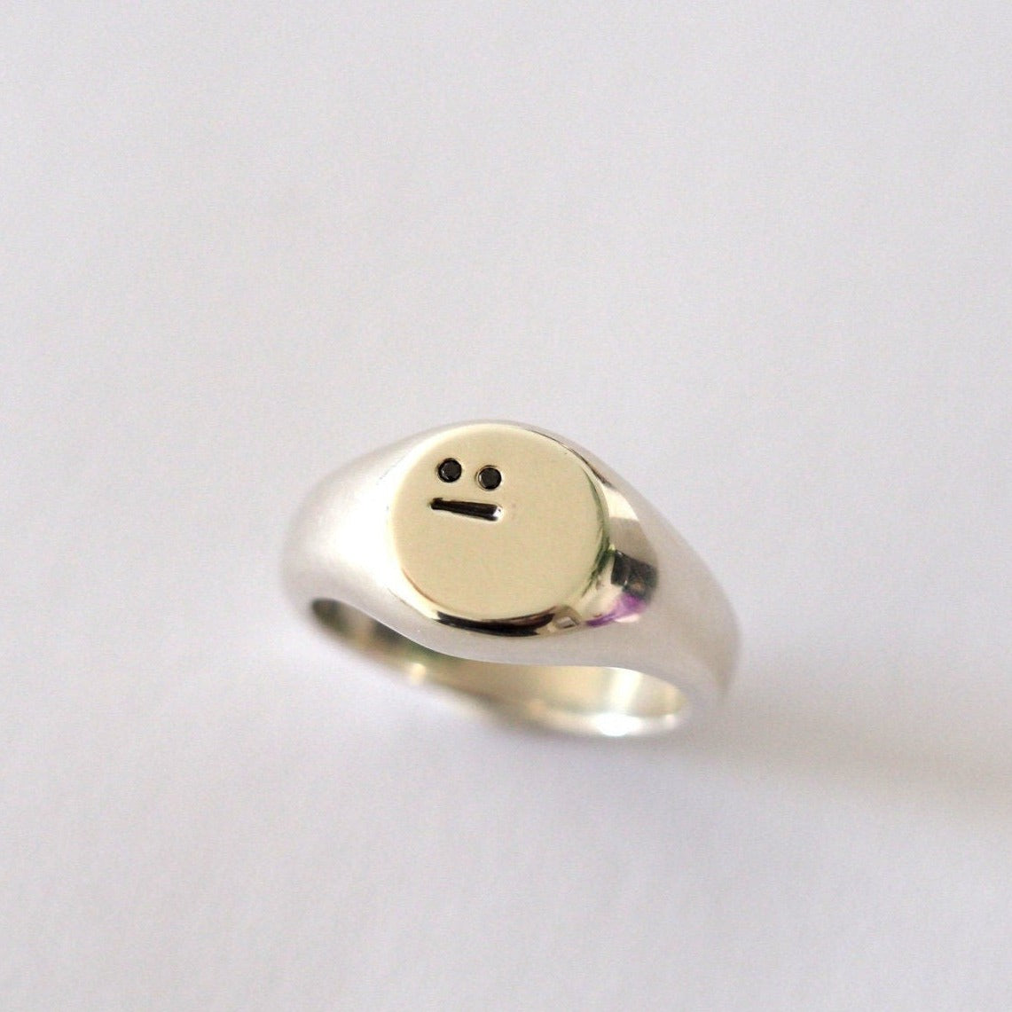 Face Signet Ring