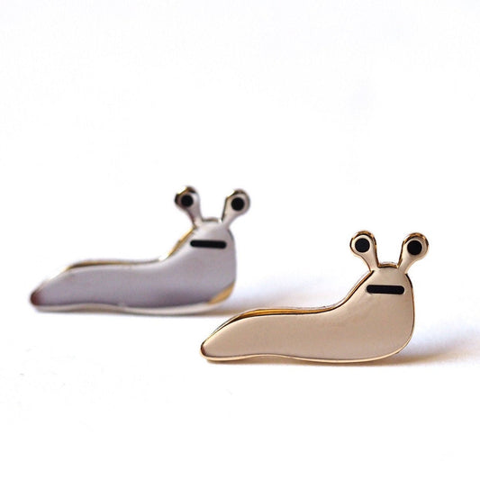 Slug Enamel Pin Badge