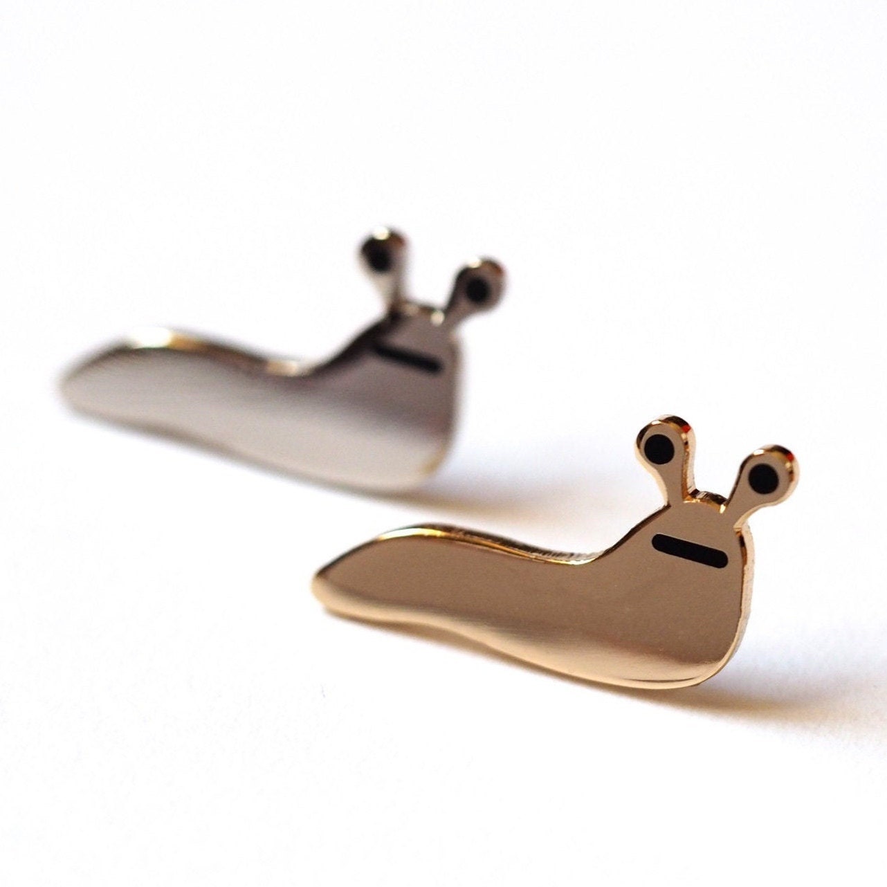 Slug Enamel Pin Badge