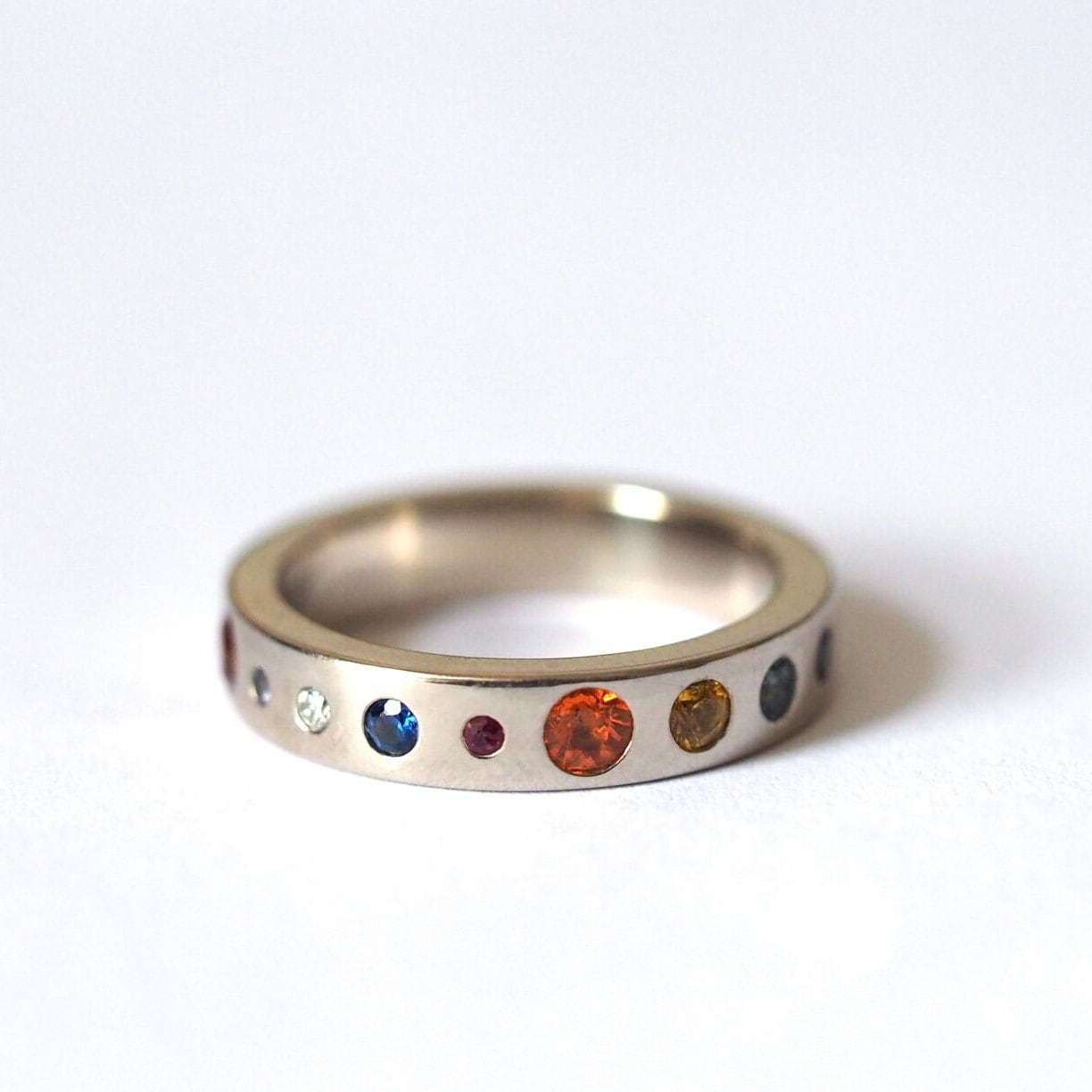 Planet Ring in Silver