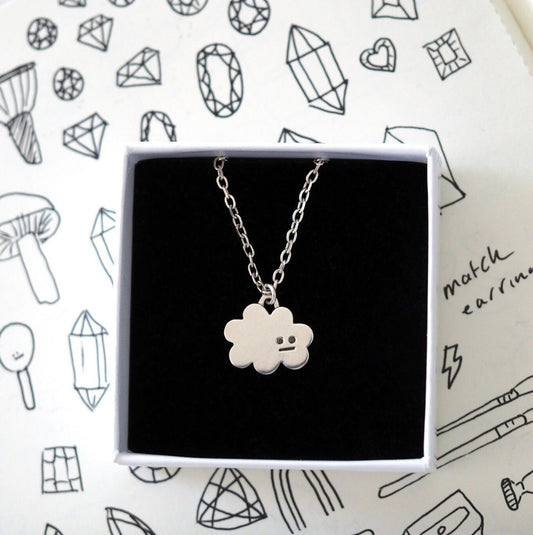 Puffy Cloud Pendant