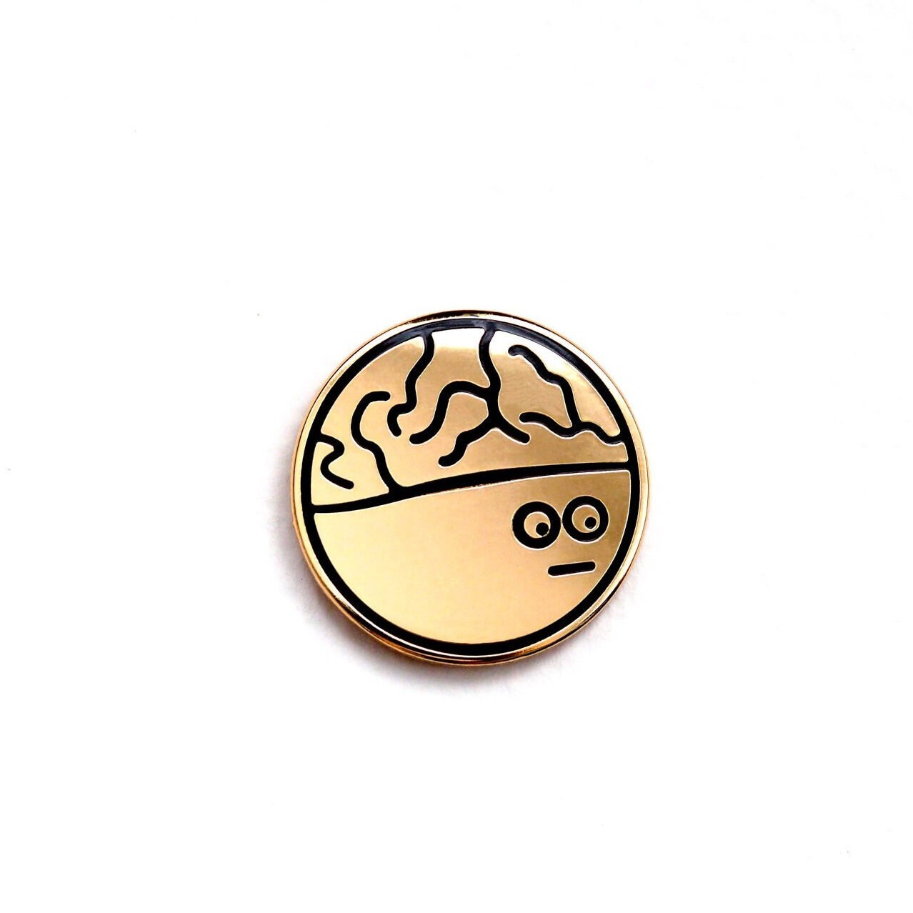 Mr Brain Enamel Pin