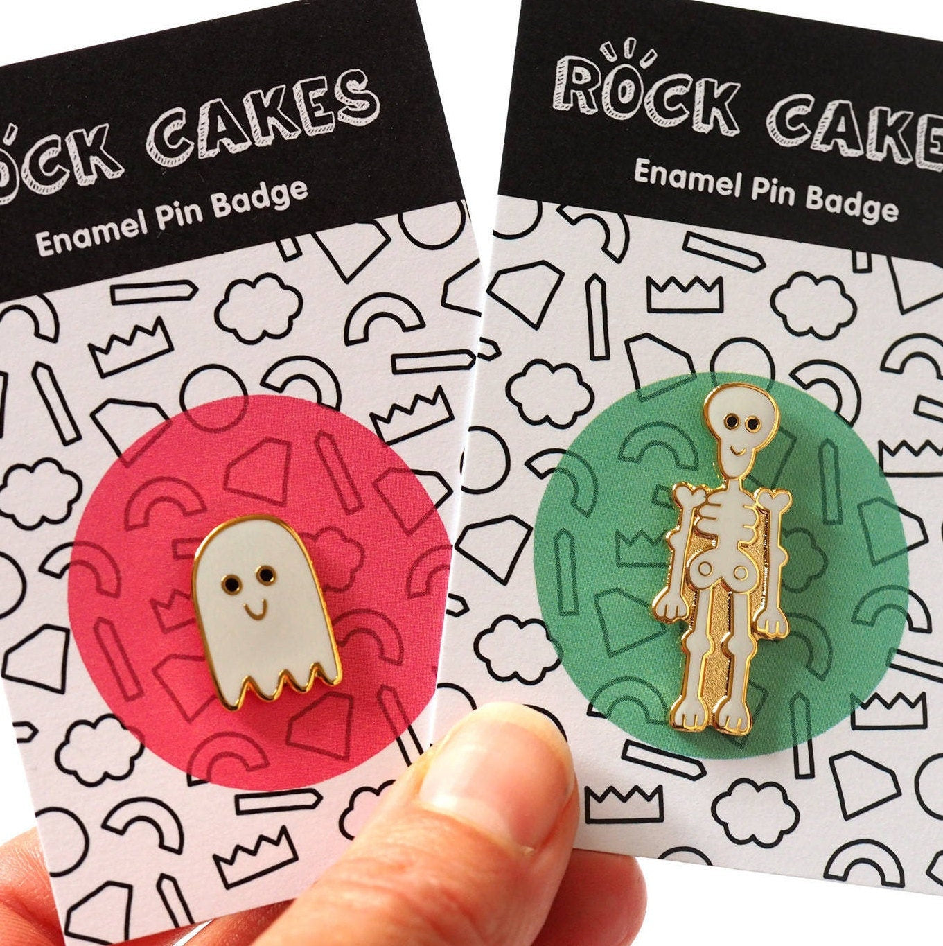 Skeleton and Ghost Pins