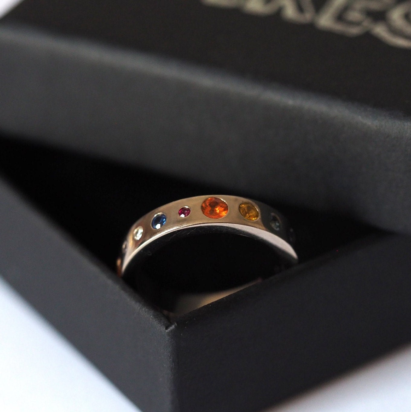 Planet Ring - Recycled Sterling Silver