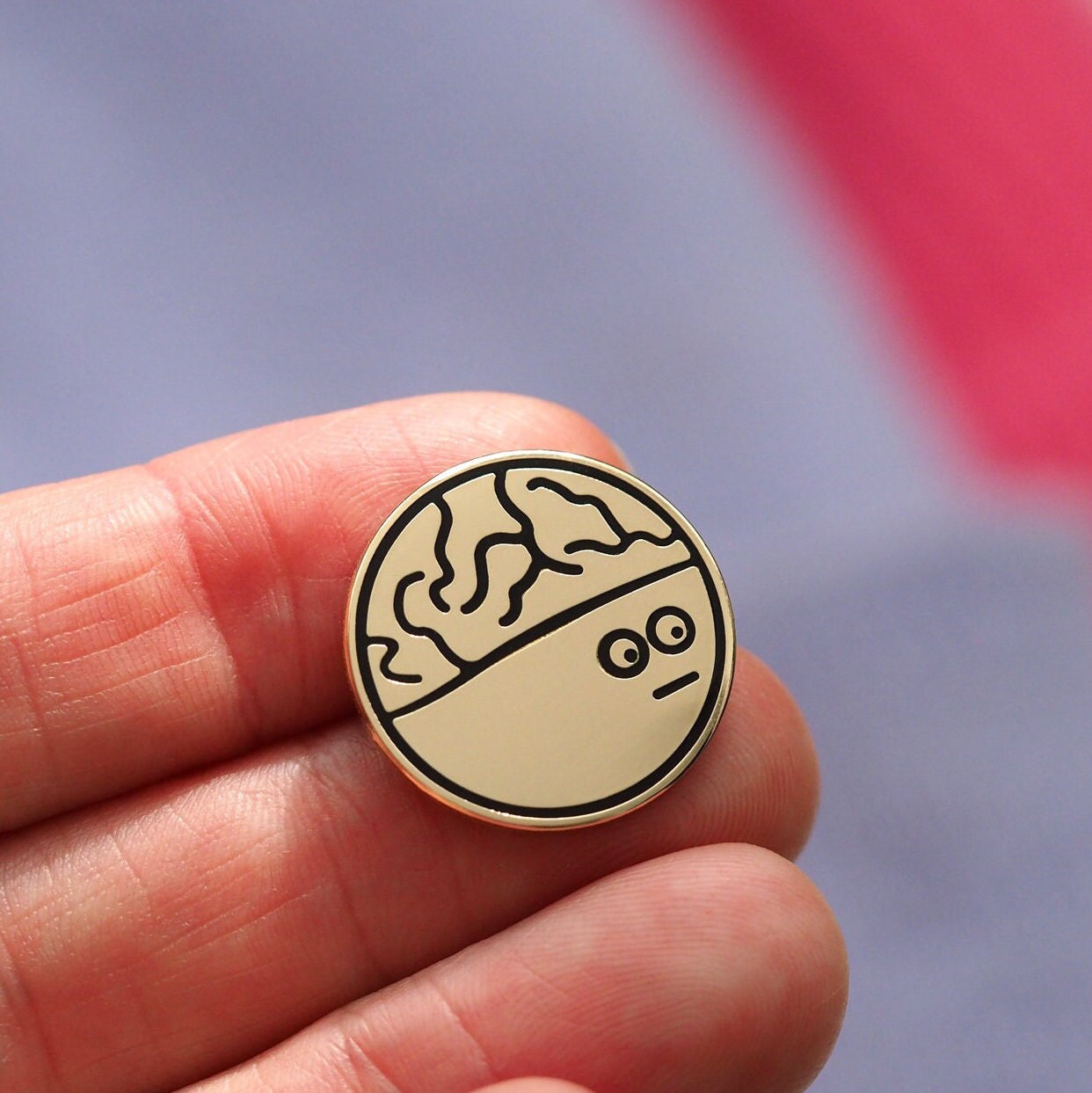Mr Brain Enamel Pin