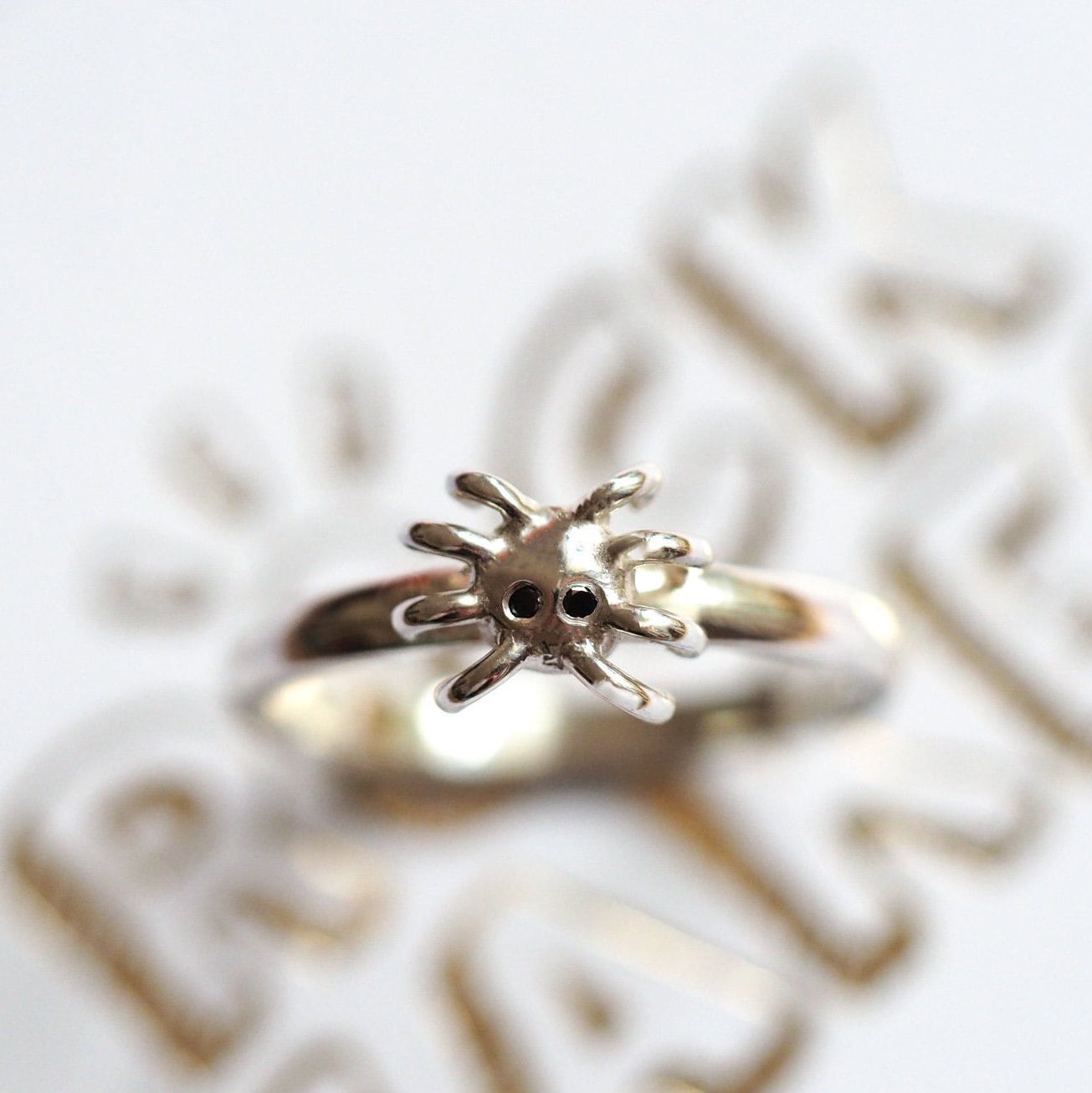 Tiny Spider Ring