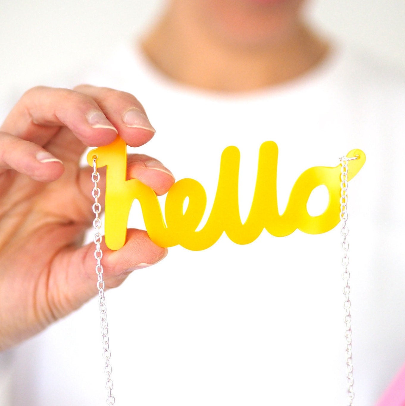 hello Necklace