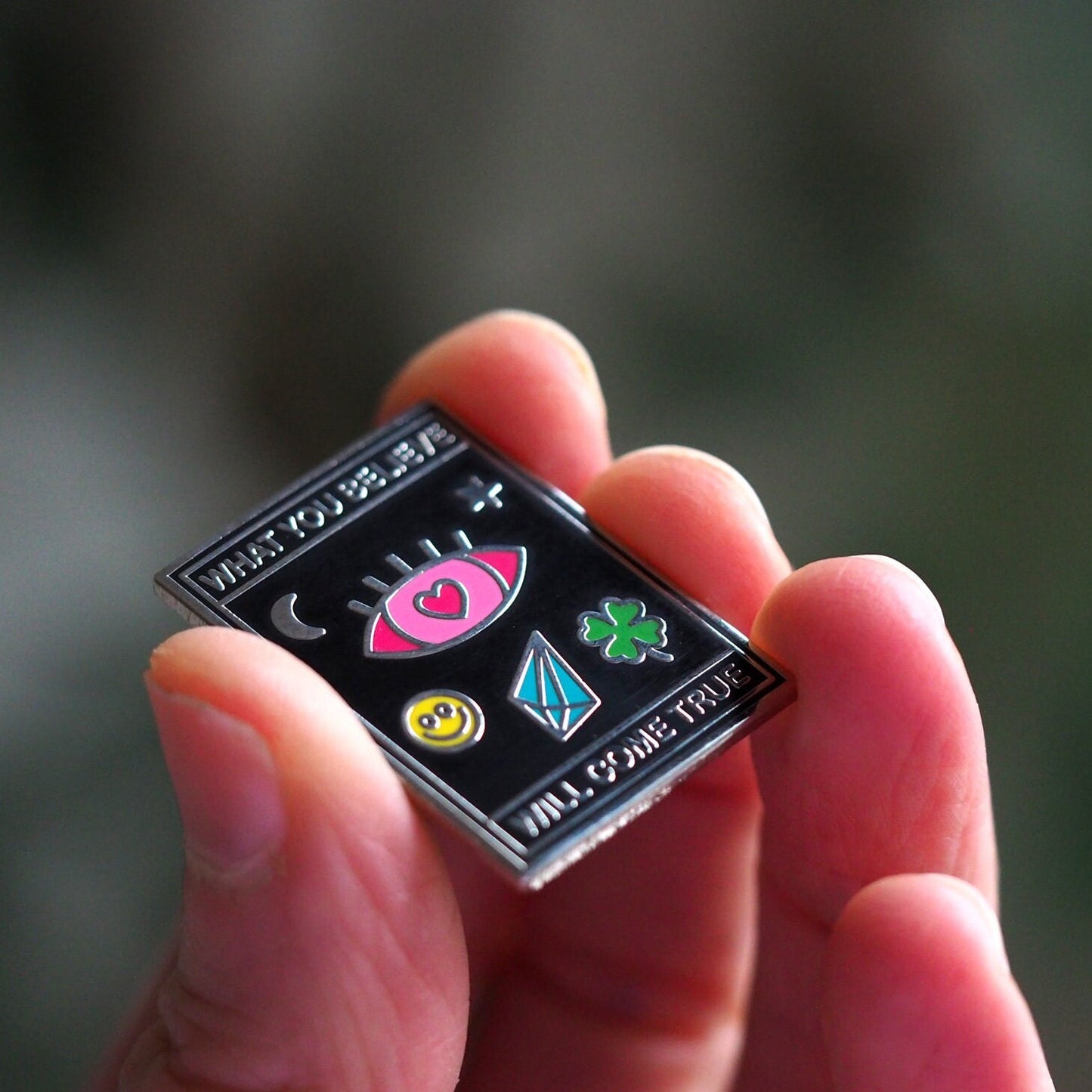 Tarot Card Enamel Pin