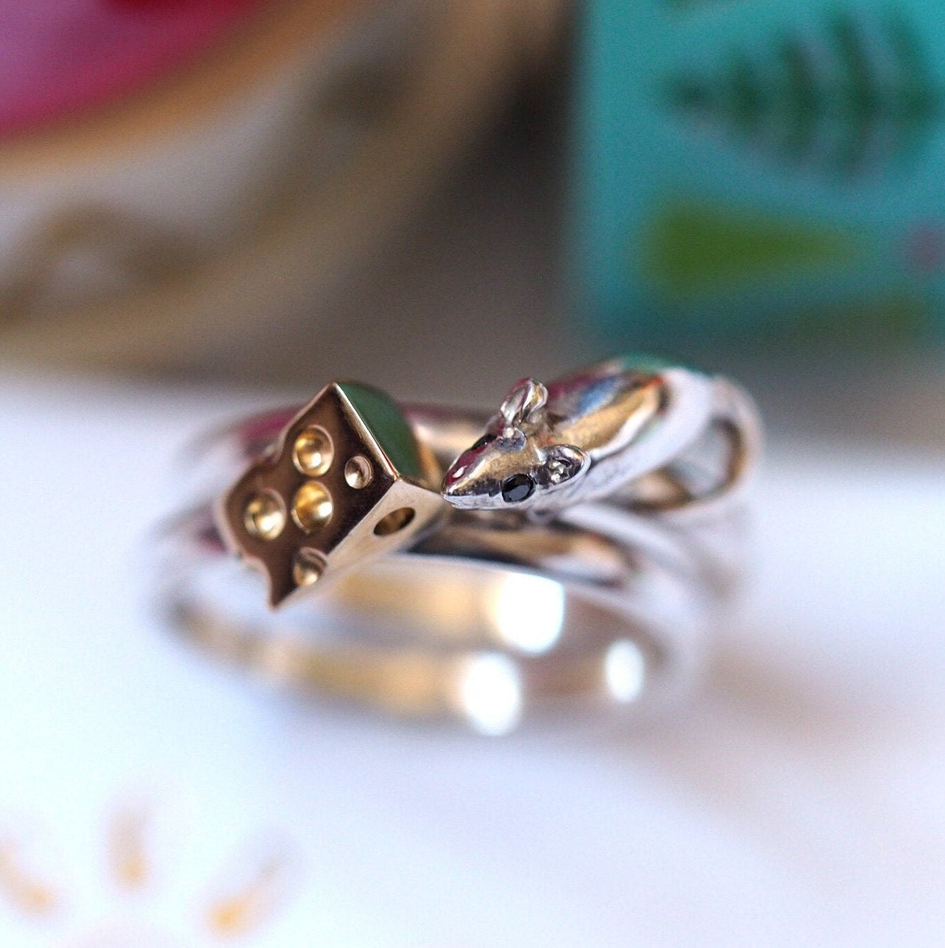 Mouse and Cheese Rings