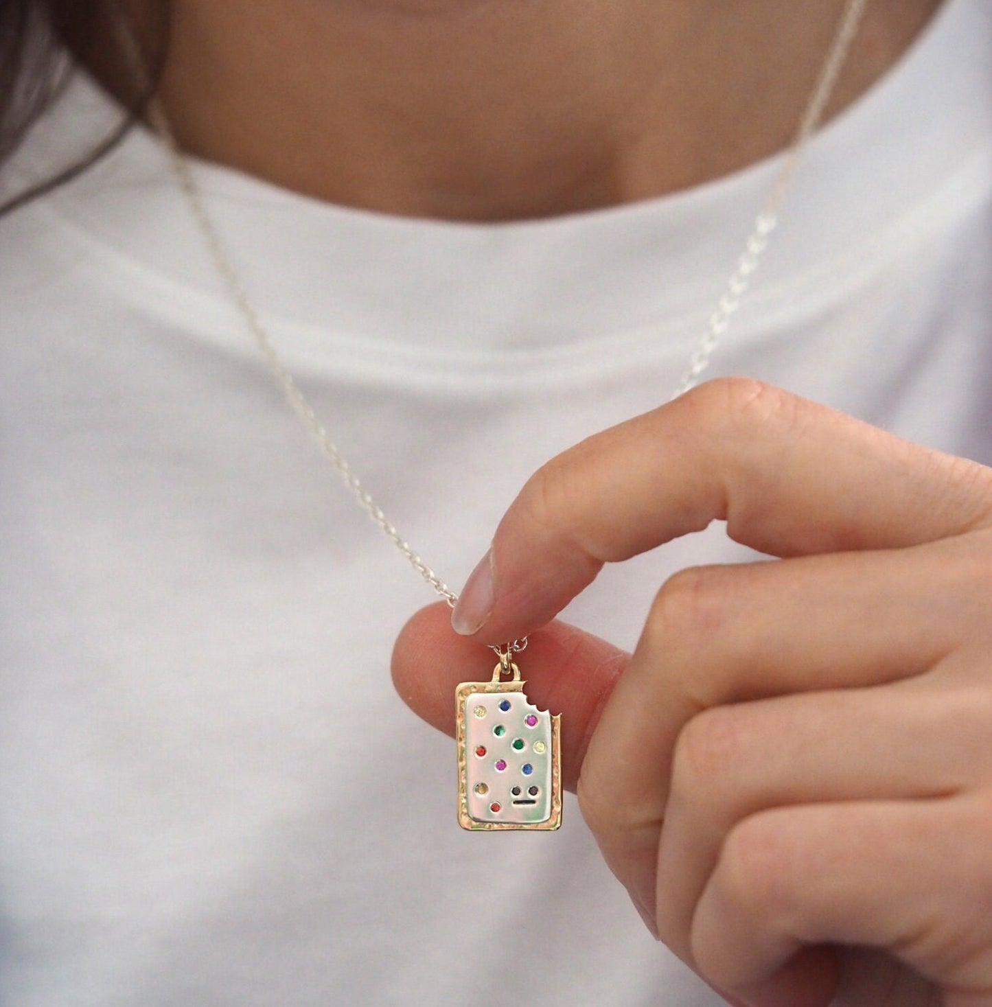 Pop Tart Necklace