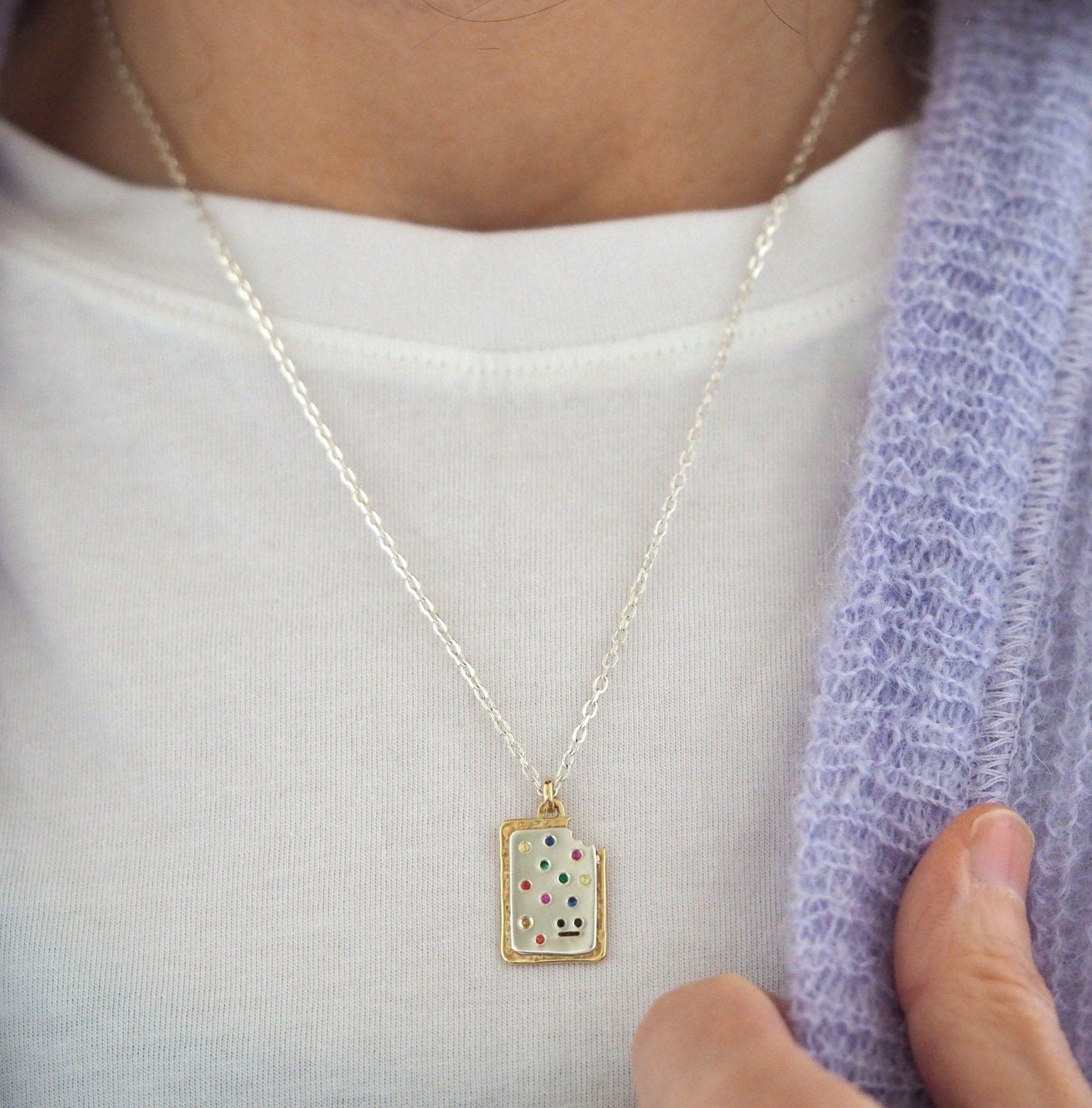 Pop Tart Necklace