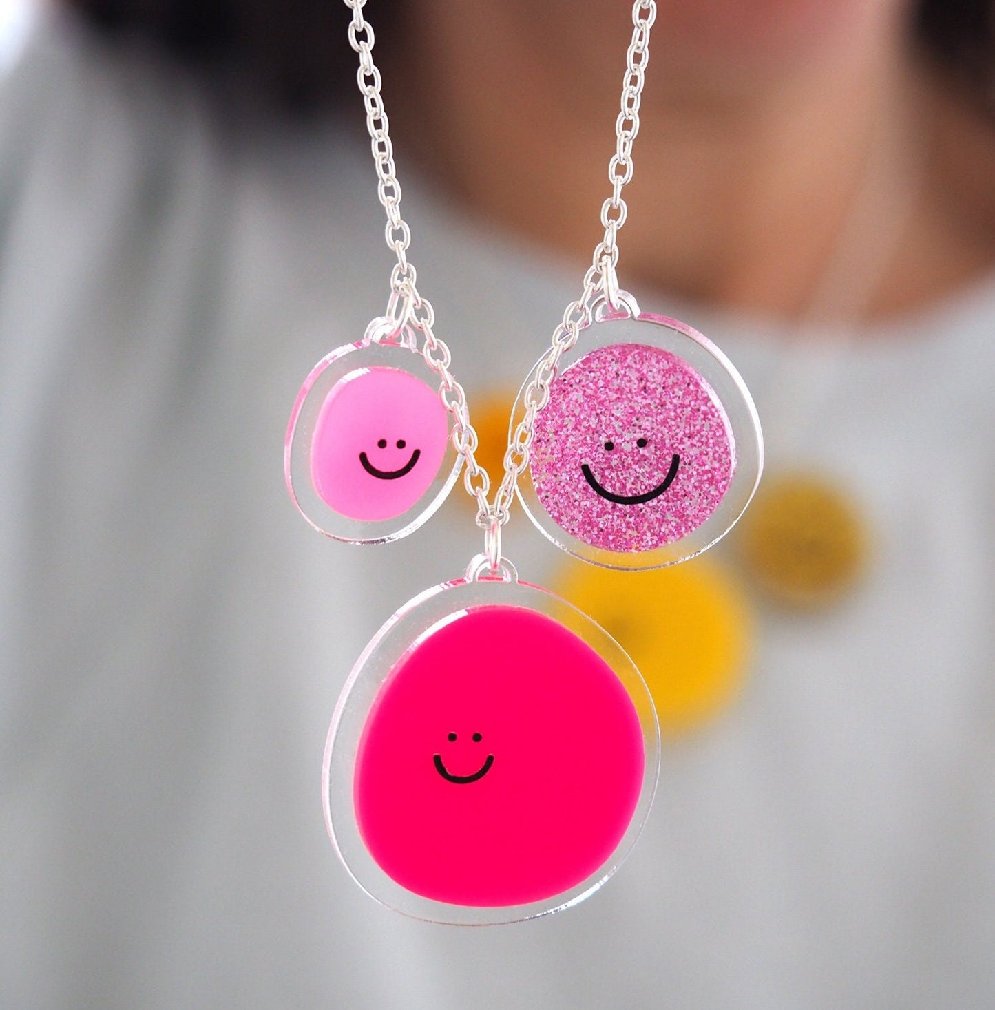 Happy Blob Necklace