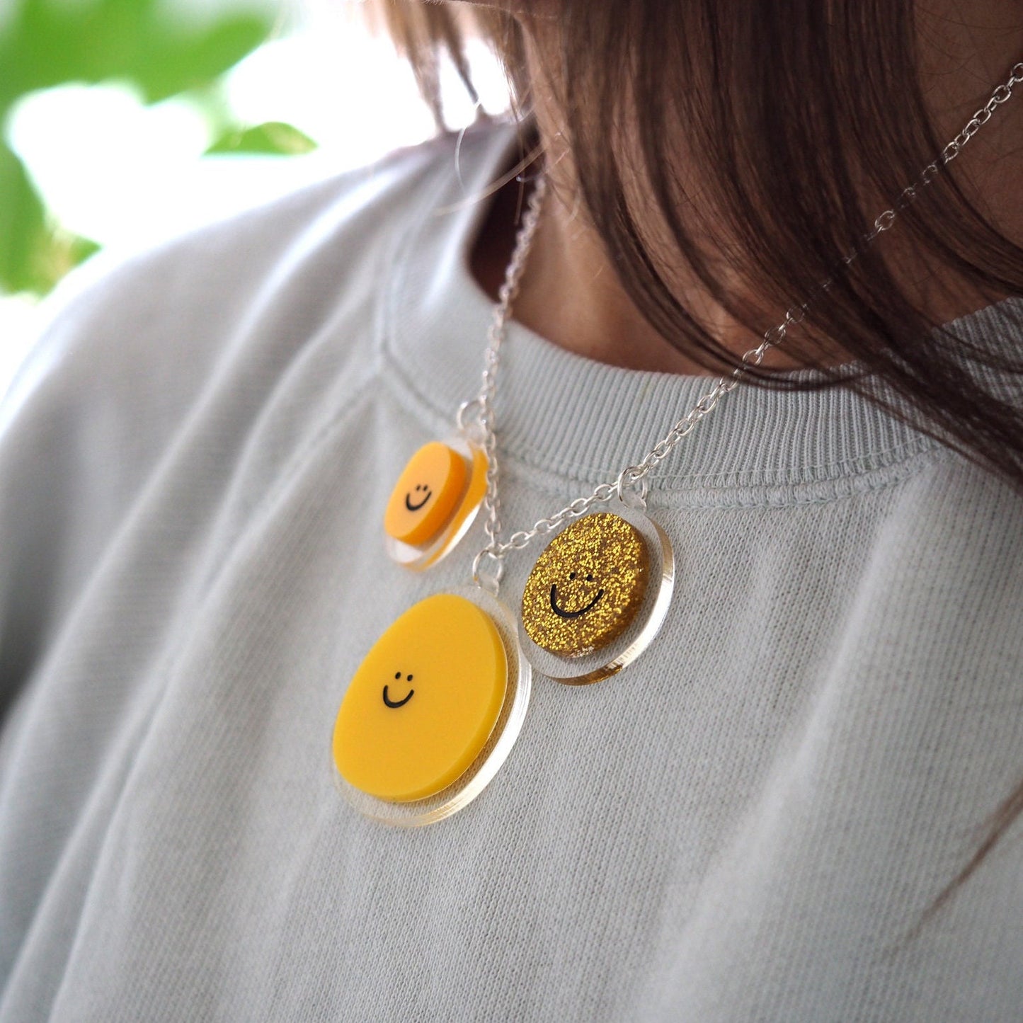 Happy Blob Necklace