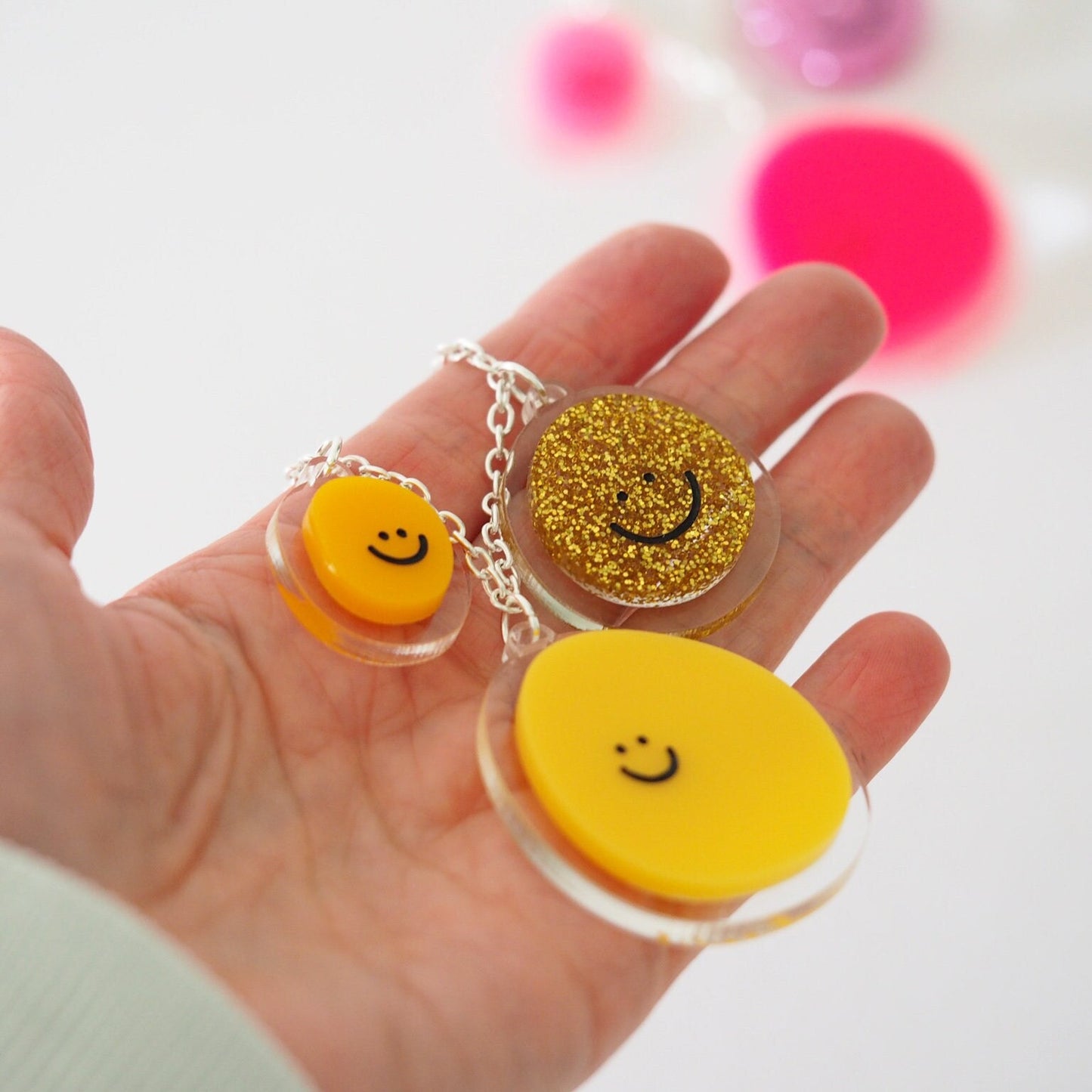 Happy Blob Necklace