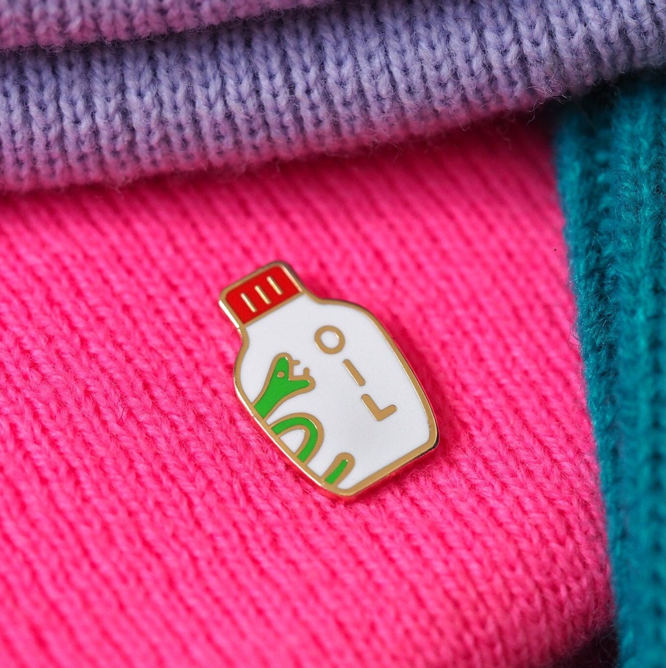 Snake Oil Enamel Pin