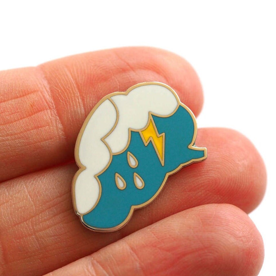 Brainstorm Enamel Pin badge