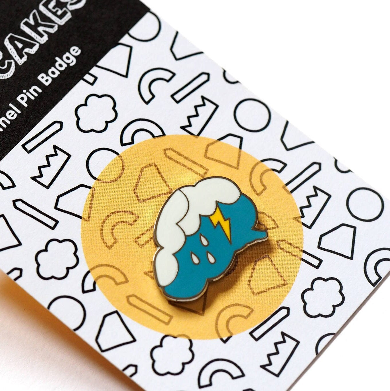 Brainstorm Enamel Pin badge