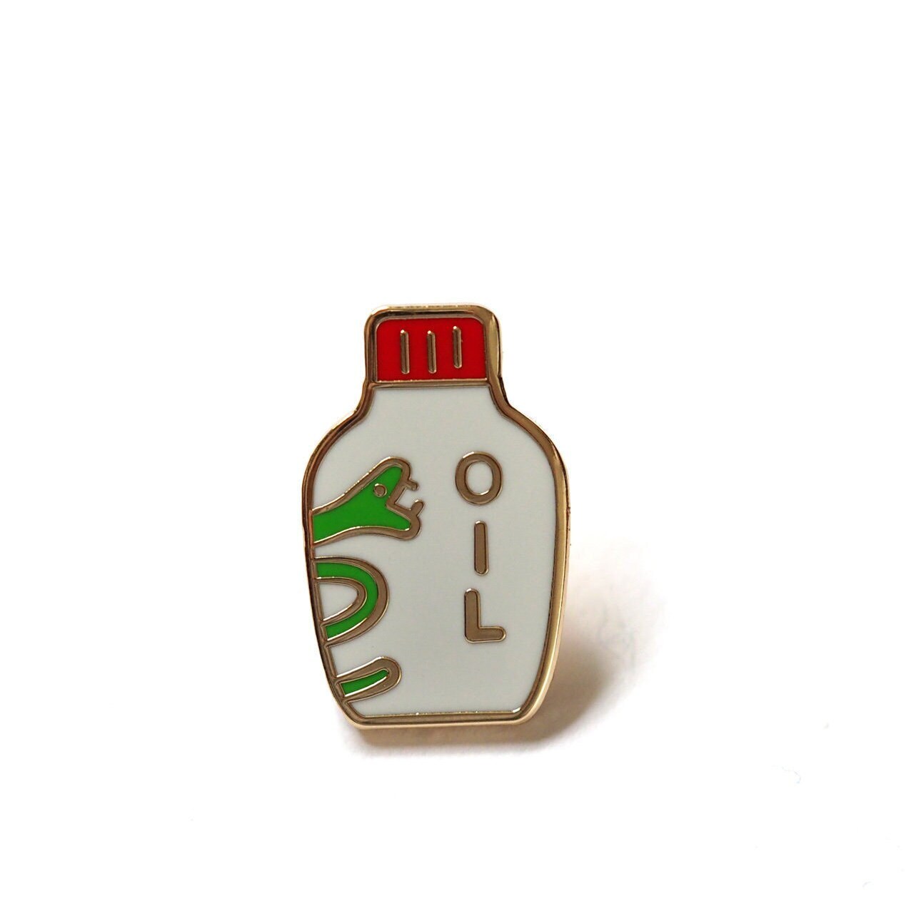 Snake Oil Enamel Pin