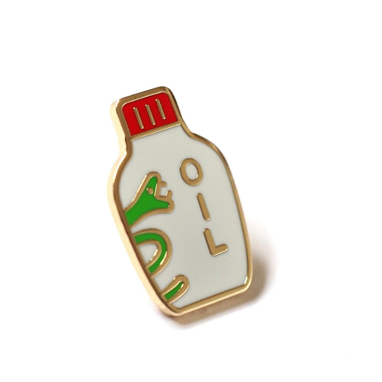 Snake Oil Enamel Pin