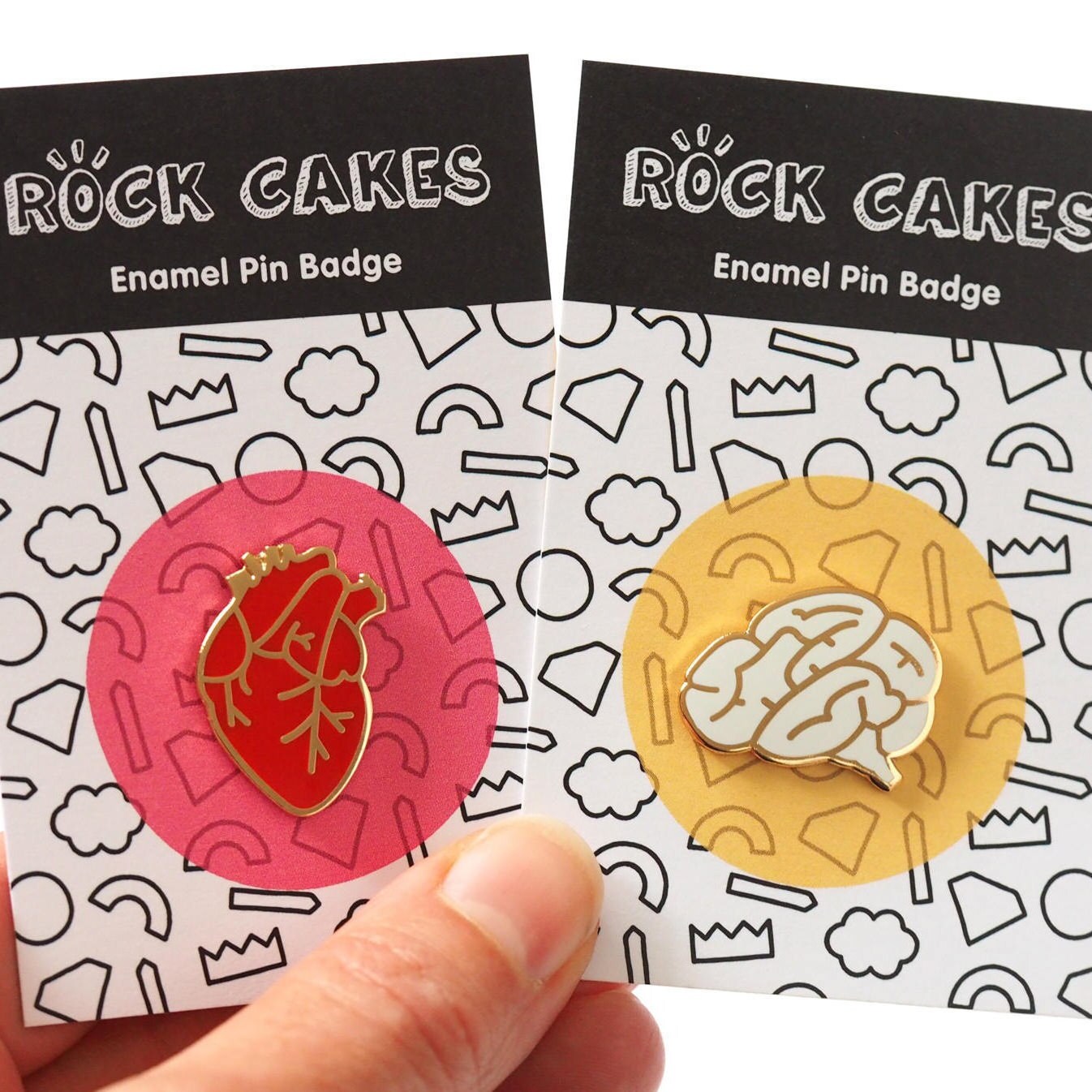 Anatomical Heart Enamel Pin