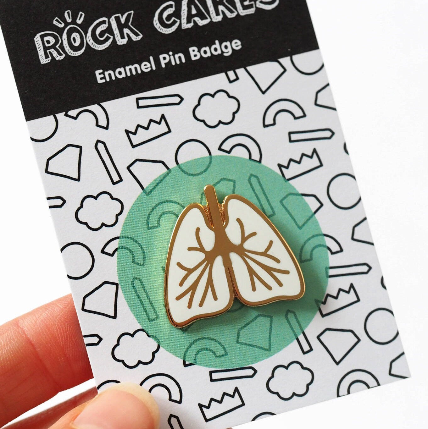 Lungs Enamel Pin