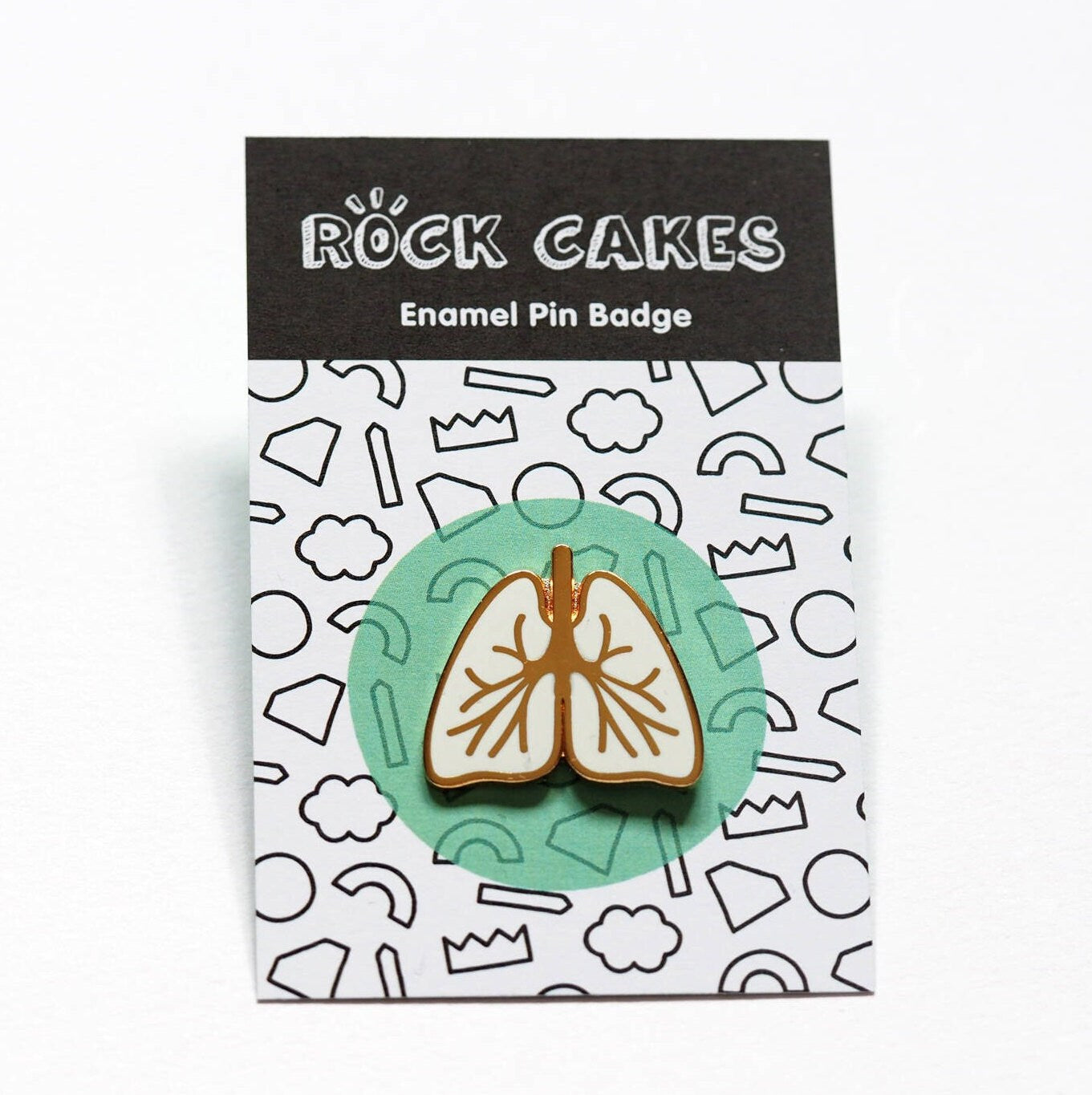 Lungs Enamel Pin