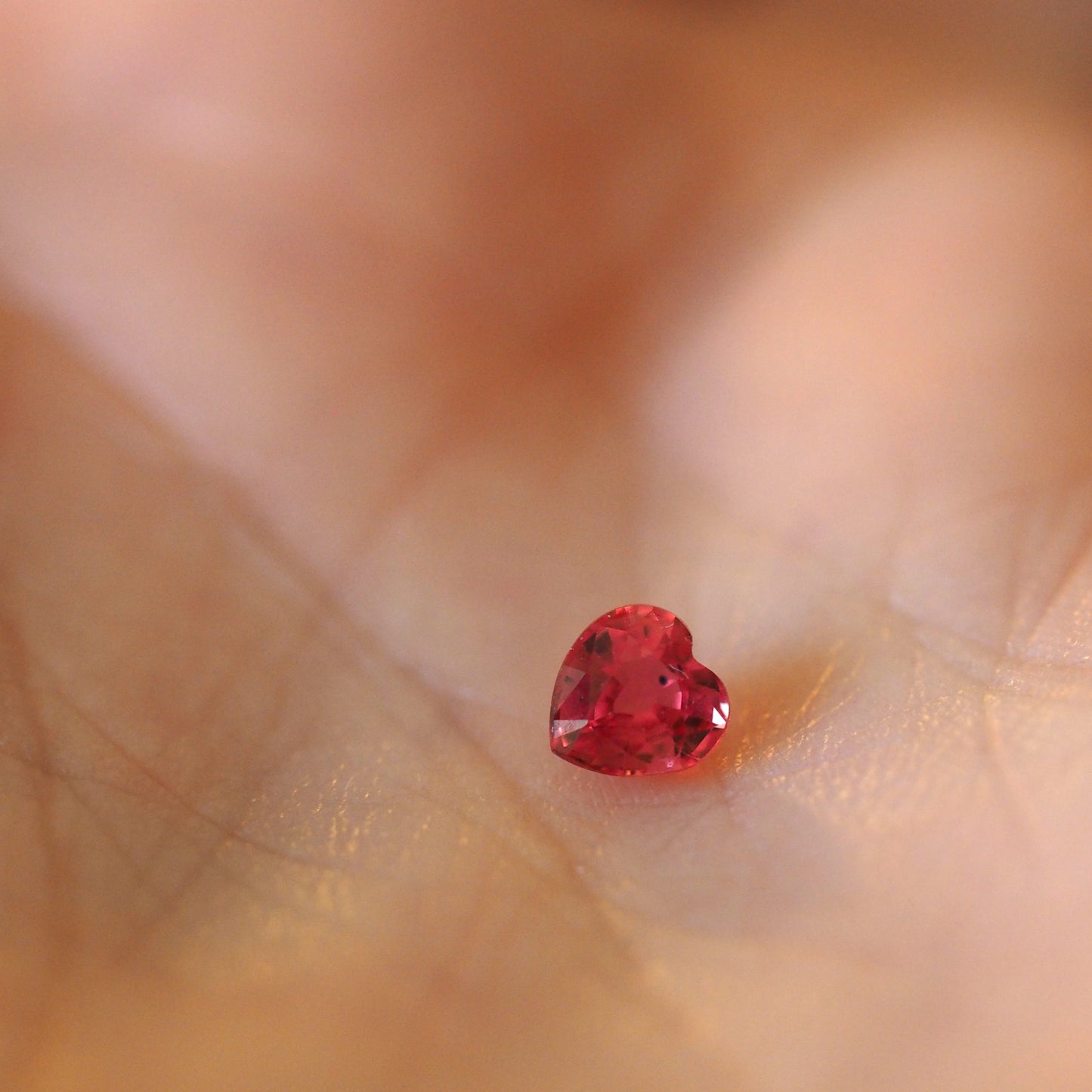 Solitaire Heart Ring