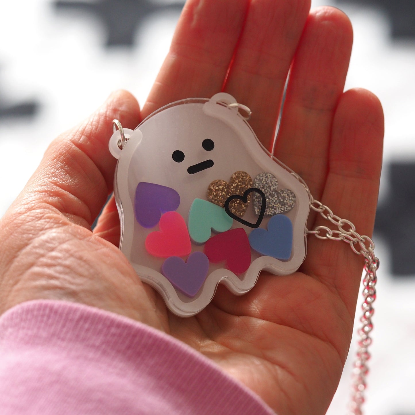 LOVE Ghost Necklace - Limited Edition for Valentine's