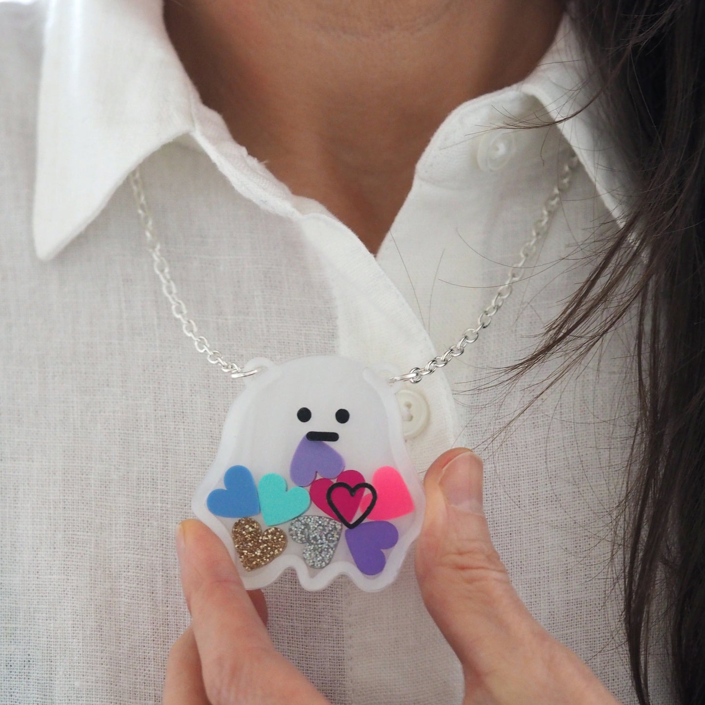 LOVE Ghost Necklace - Limited Edition for Valentine's