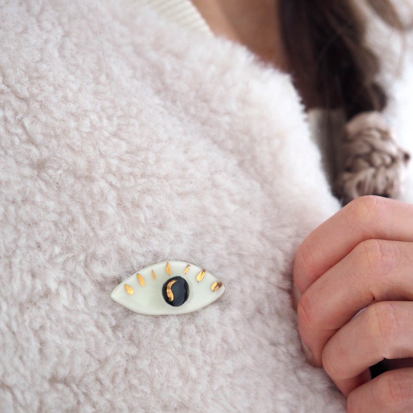Eye Brooch