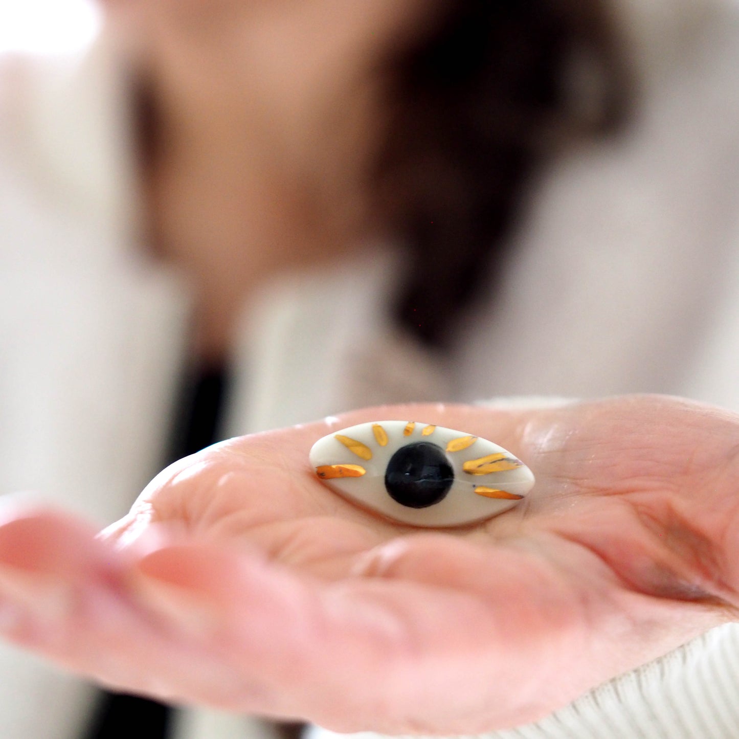 Eye Brooch