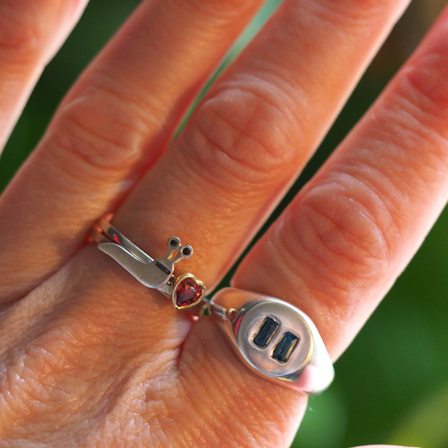 Pause Ring - Topaz