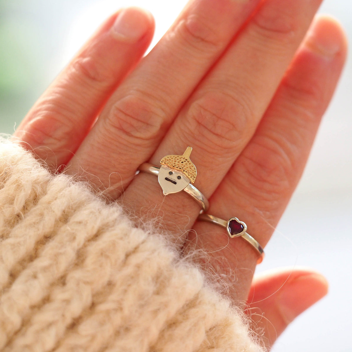 Acorn Buddy Ring