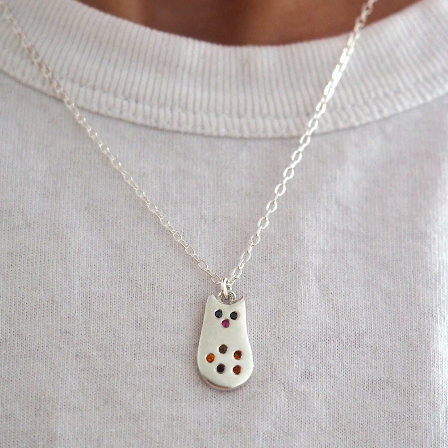 Wobble Cat Necklace