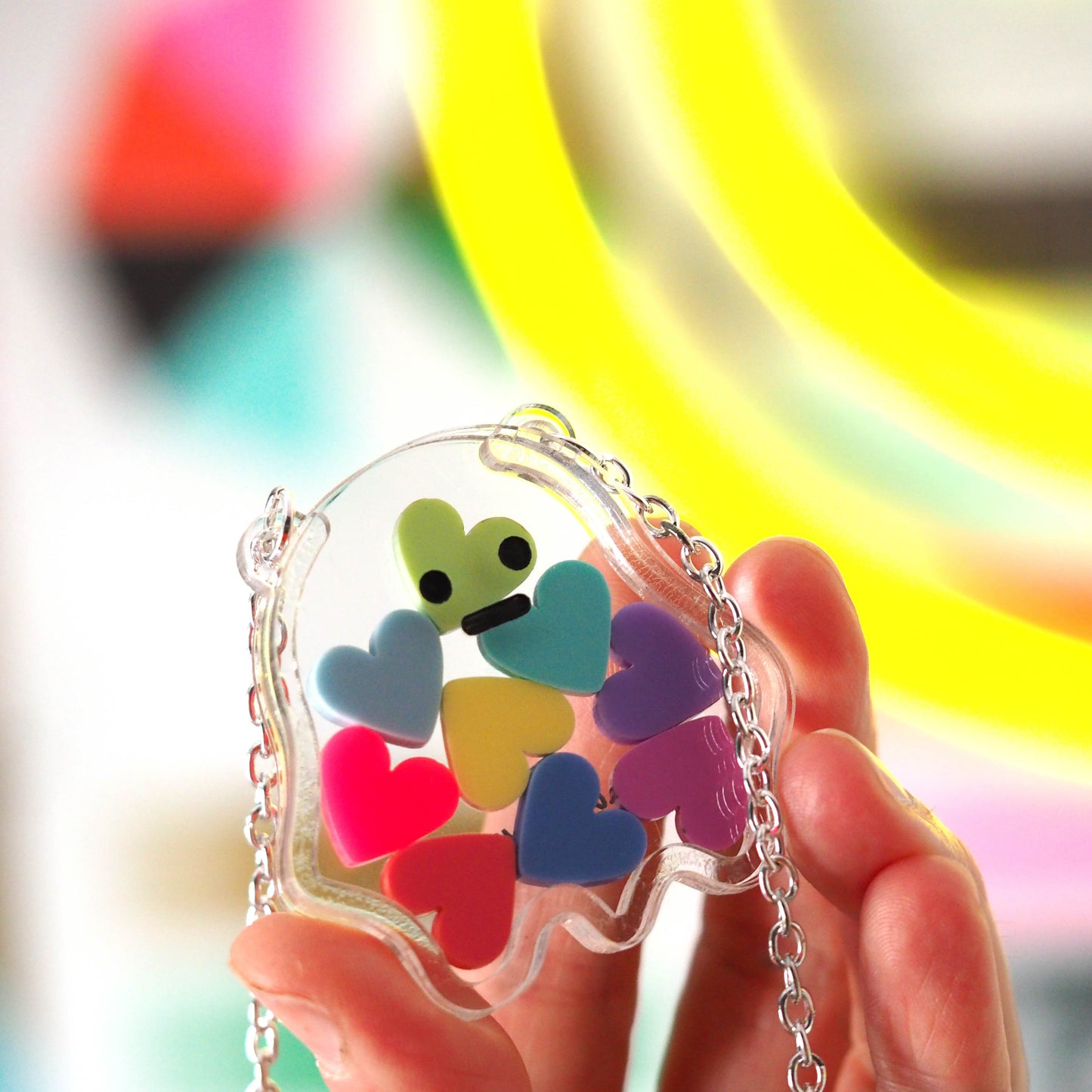 Hungry Love Ghost Necklace