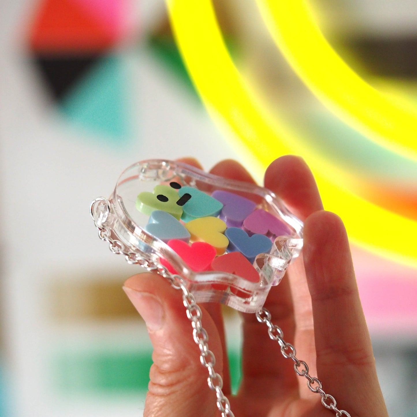 Hungry Love Ghost Necklace