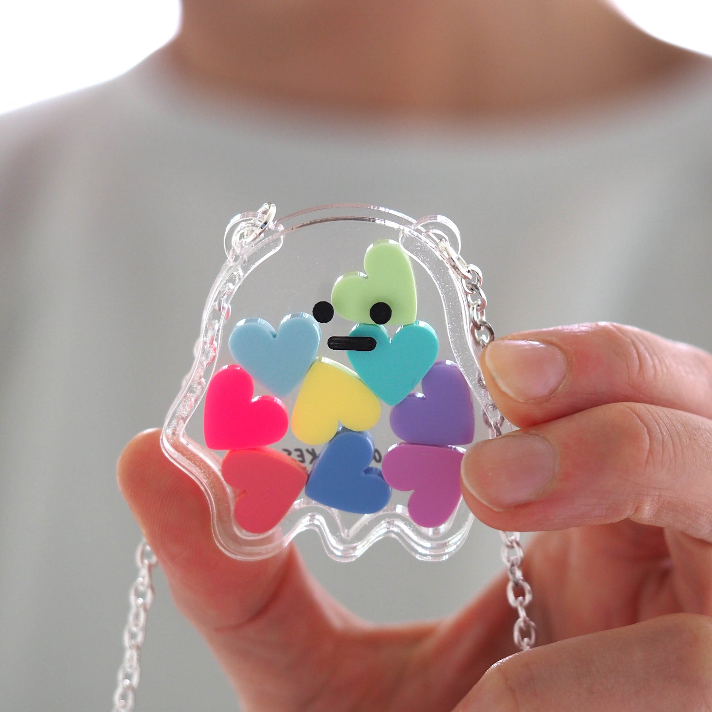 Hungry Love Ghost Necklace