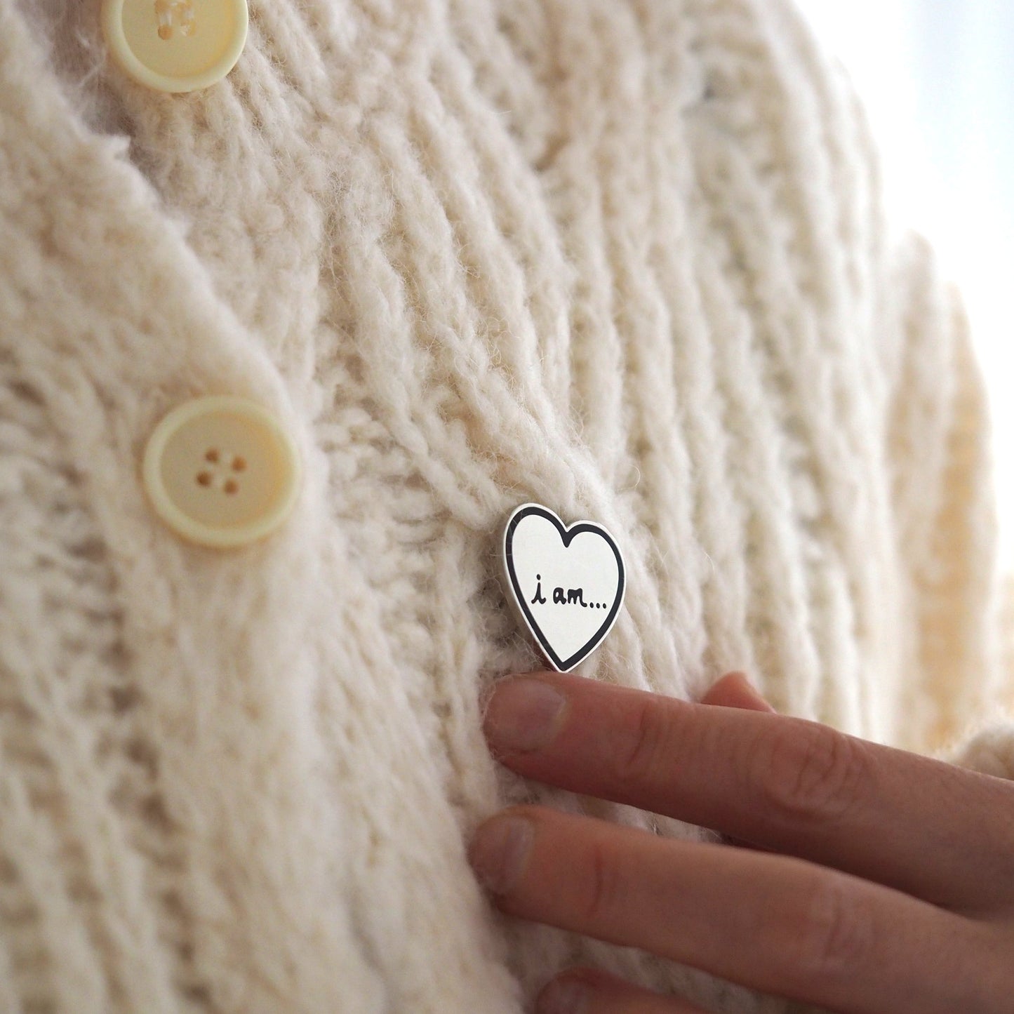 i am enough Pin Brooch
