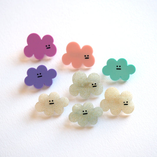 Cloud Brooch