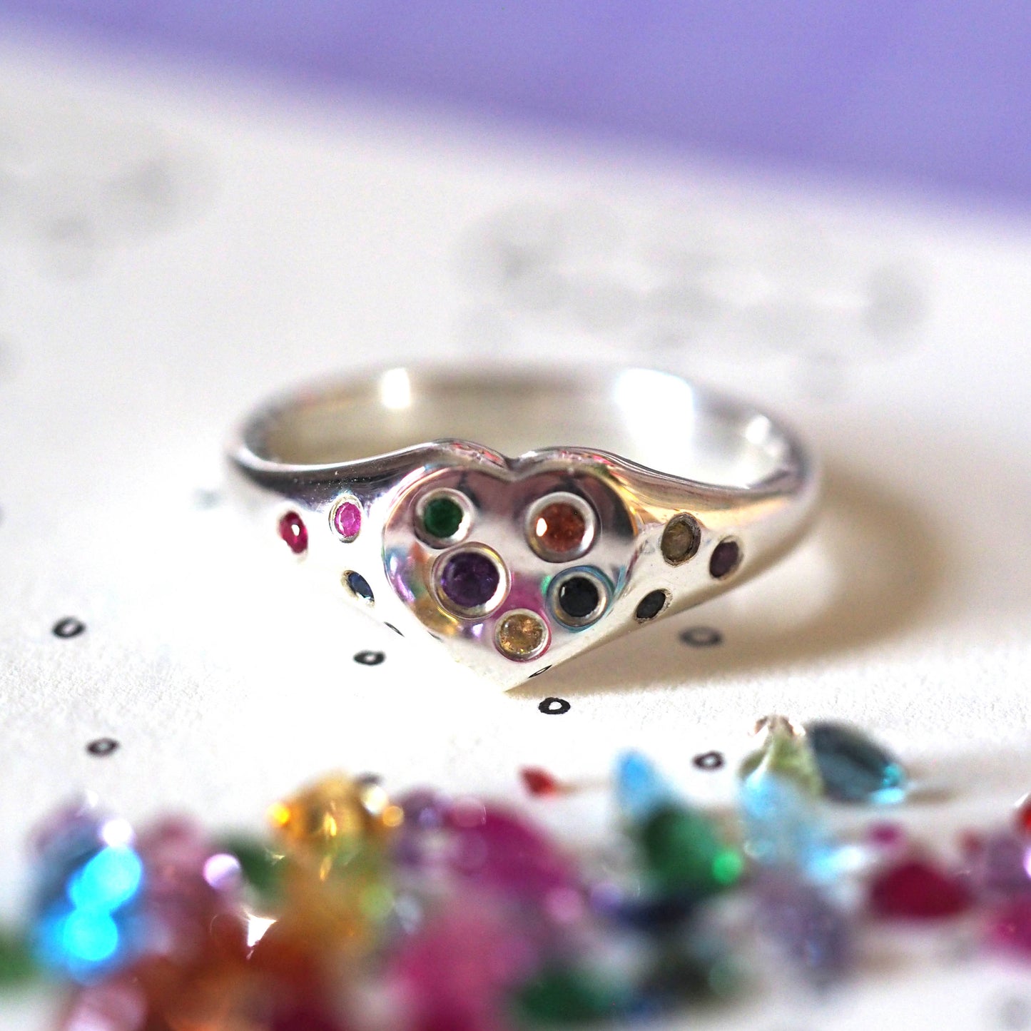 Candy Heart Ring