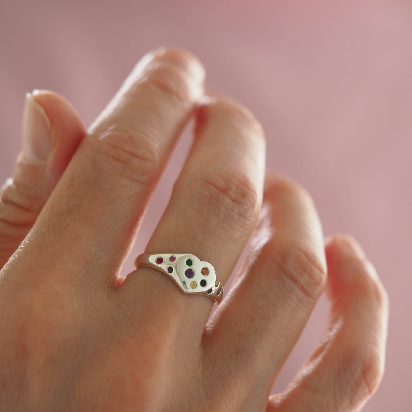 Candy Heart Ring