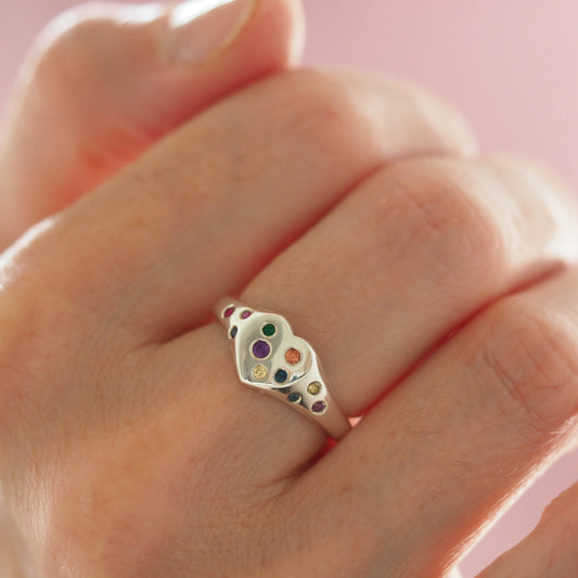 Candy Heart Ring