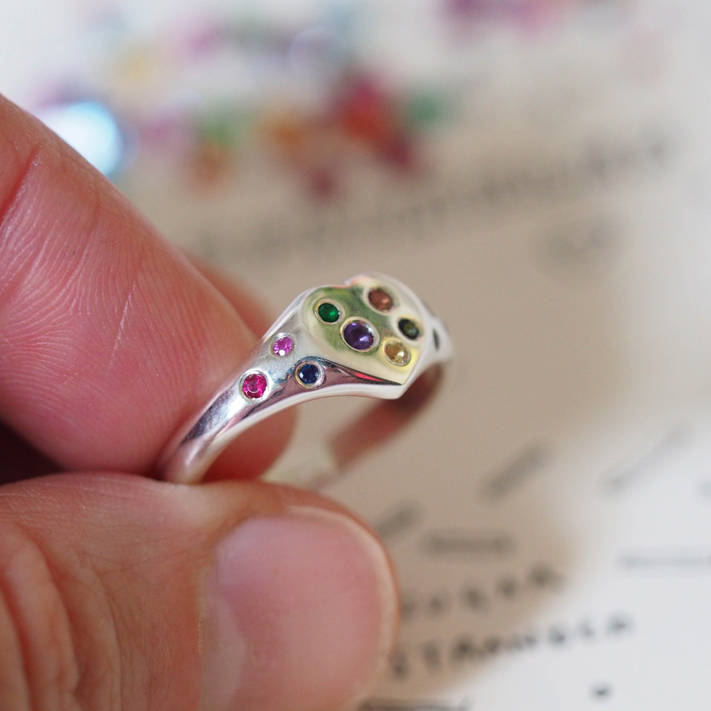 Candy Heart Ring