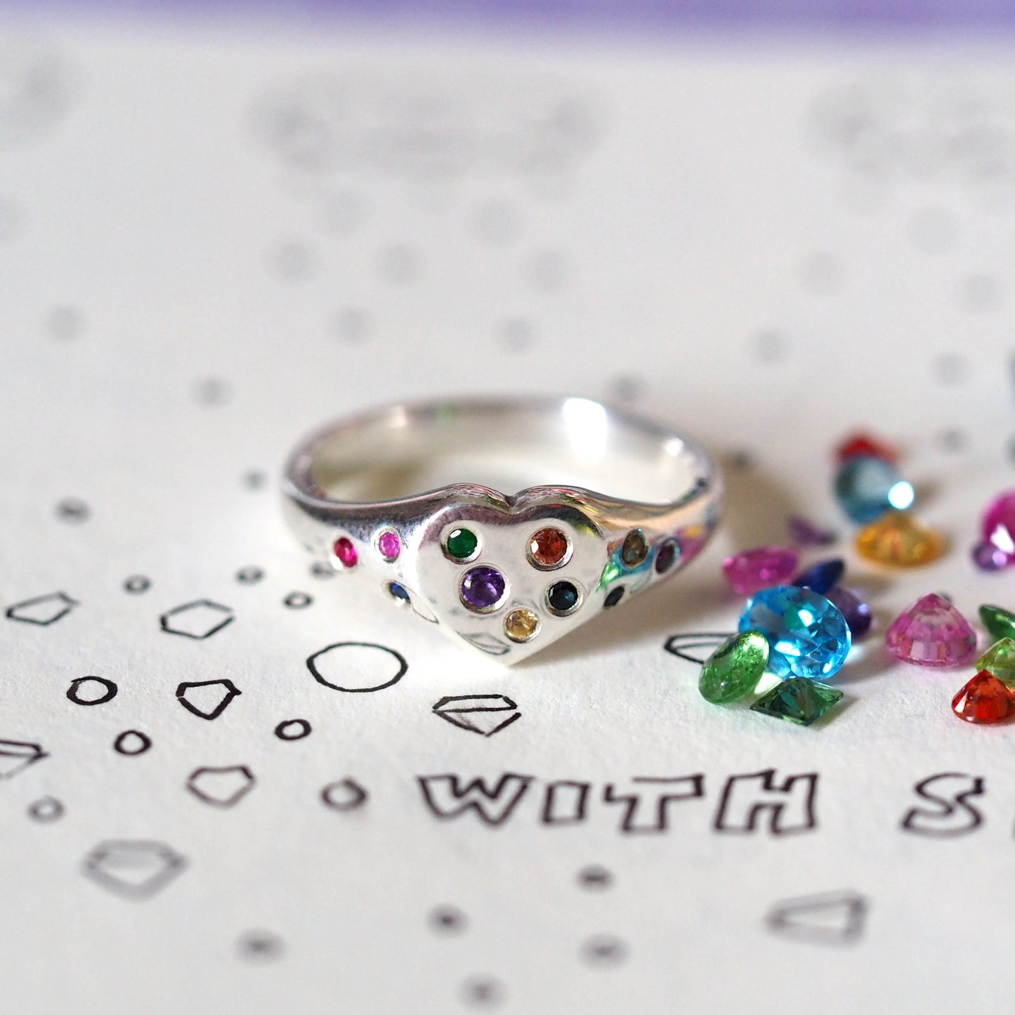 Candy Heart Ring