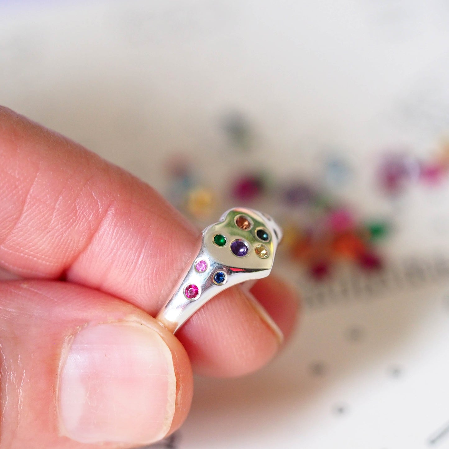 Candy Heart Ring
